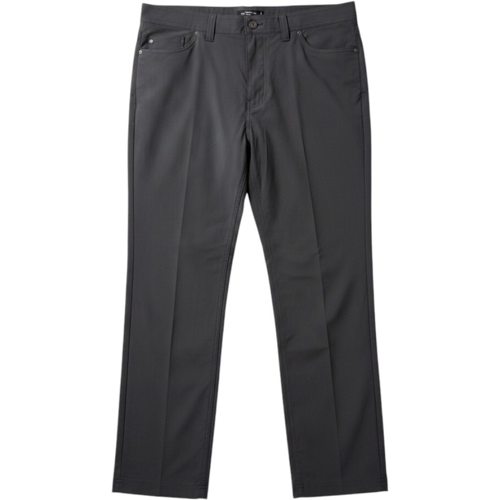 prAna Brion Slim Pant II Mens 42x30 Dark Iron New Tapered Leg ReZion Stretch